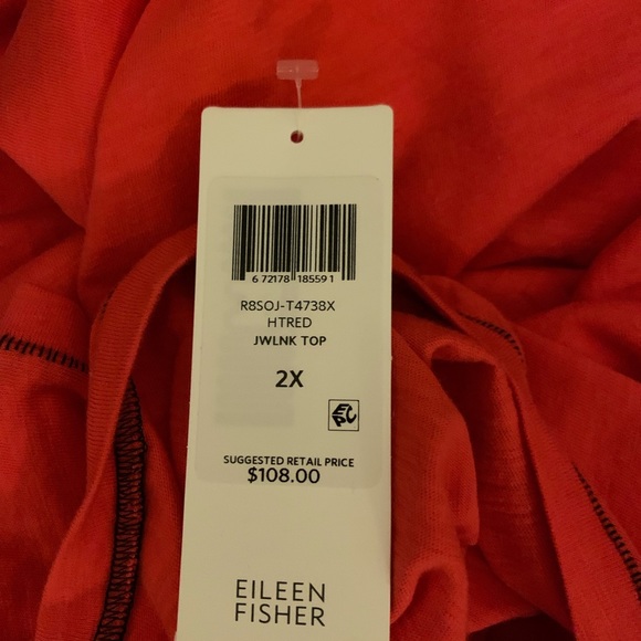 NWT Eileen Fisher top size 2x - Picture 4 of 4